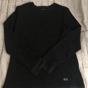 Black Bershka long sleeve shirt